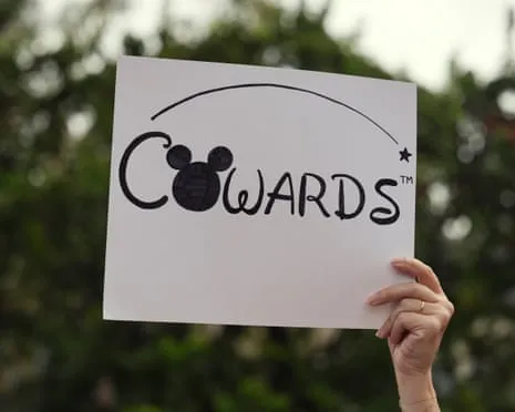 Numerous Demonstrate Outside Disney Corporate Offices Over ‘Anti-Free Speech’ Jimmy Kimmel Suspension
